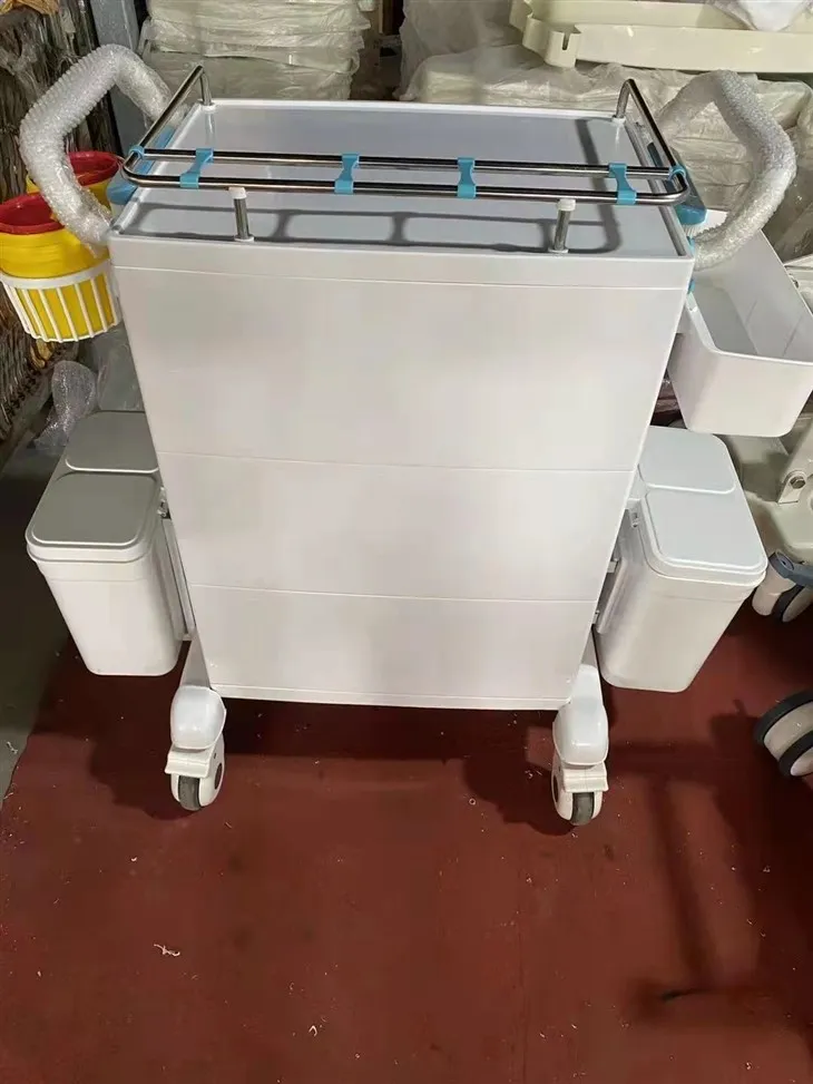 Steel Plastic Narcotic Drug Cart